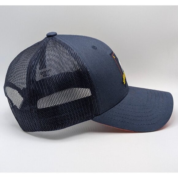 Ted Lasso TV Show AFC Richmond Snapback Hat Navy Blue Soccer Greyhounds Dogs Cap - Picture 3 of 5